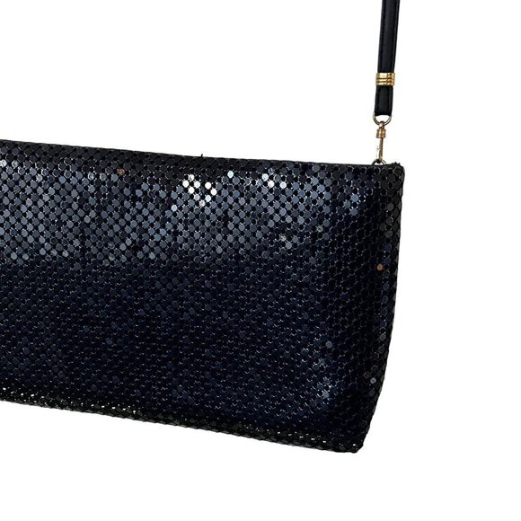 Whiting and Davis International handbag sequin style classic vintage shoulder ba - Picture 2 of 8